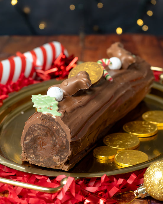 Loaded Christmas Chocolate Yule Log - Collection Only