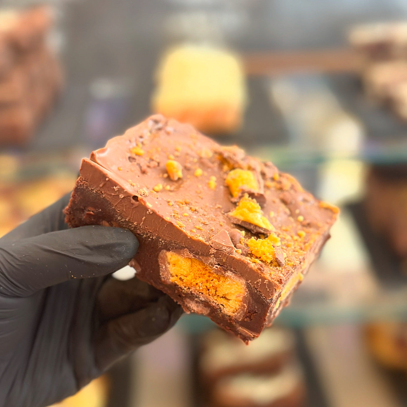 Loaded Crunchie Brownie