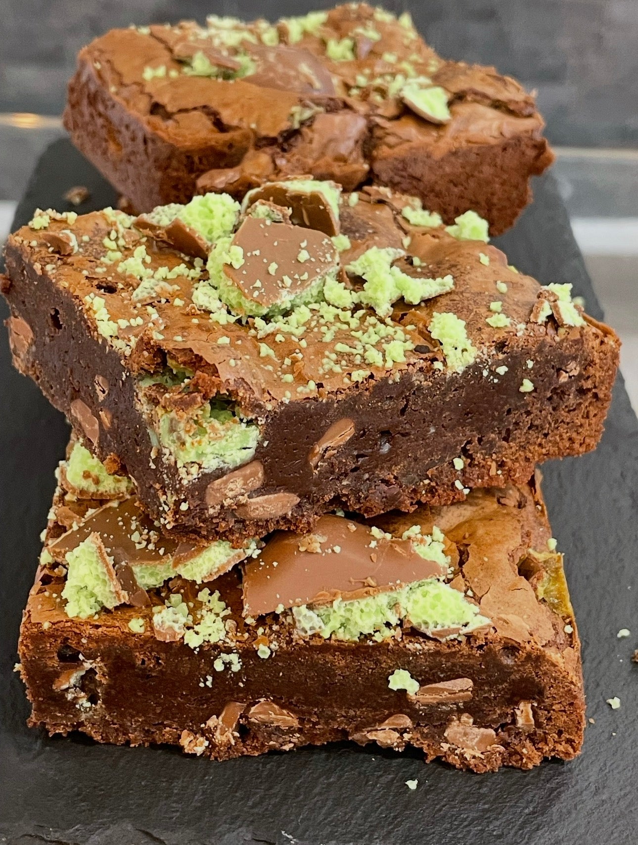 Mint Aero Brownie