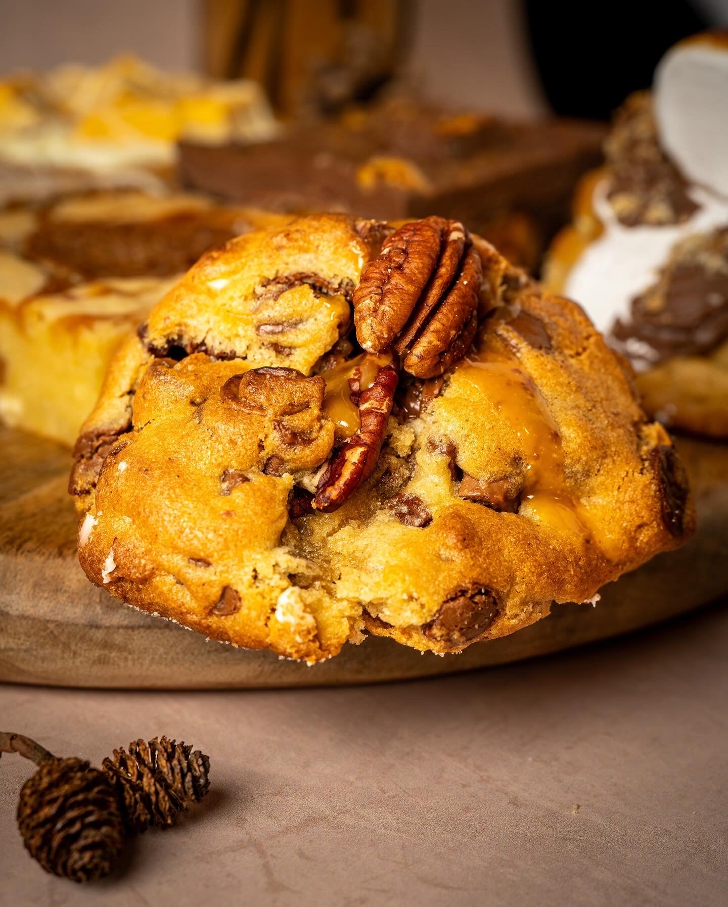 Caramel Pecan Cookie