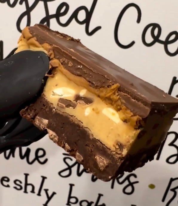 Biscoff Cookie Dough Brownie
