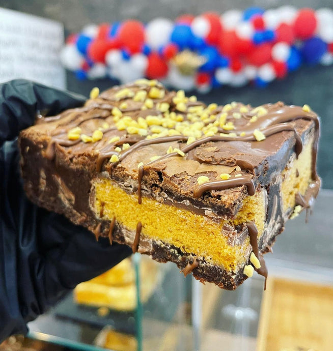Crunchie brownie