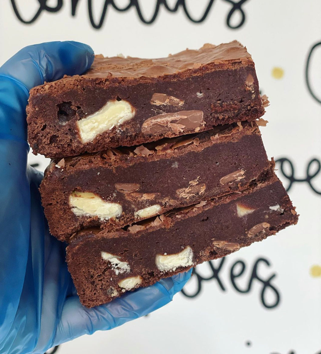 Triple chocolate Brownie